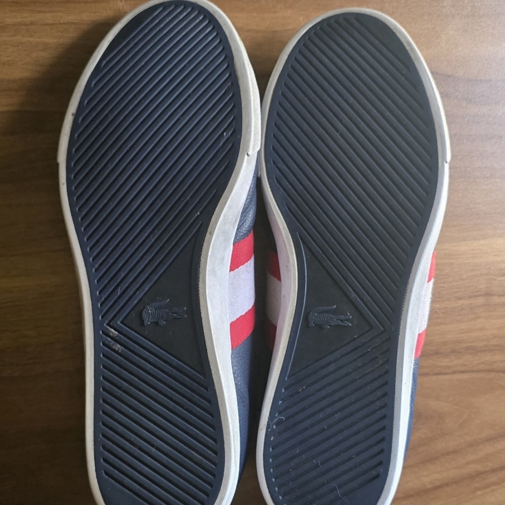 Lacoste Grand Vulc 120 Low Top Leather Sneakers Mens Size 11.5 - Picture 7 of 7